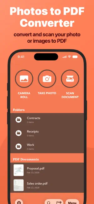 Photos PDF : Scanner Converter screenshot 1