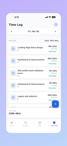 Orangescrum -SaaS iPhone screenshot