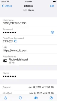 PwSafe 2 - Password Safe iphone bilder 3