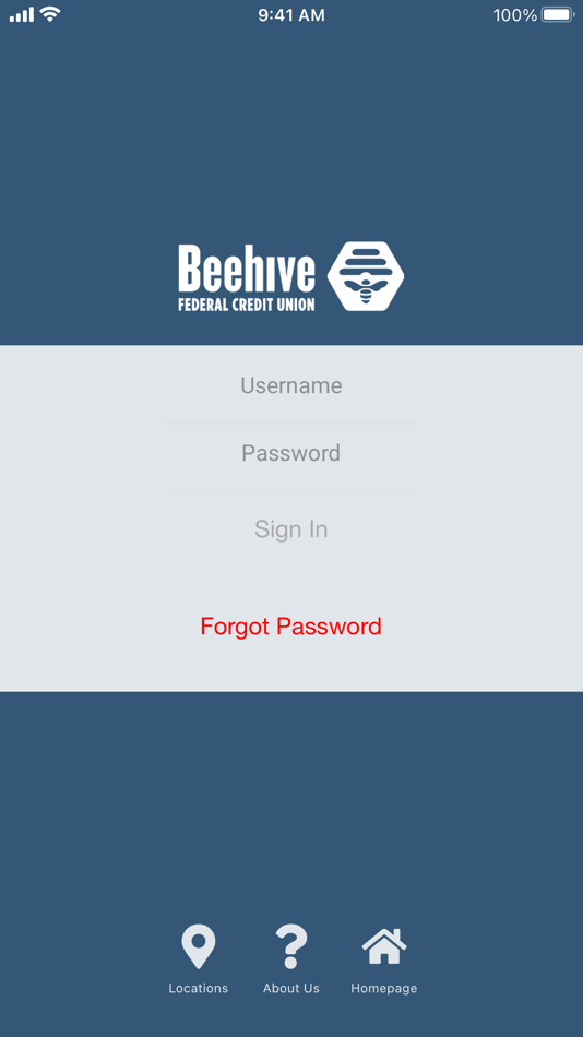 #1. Beehive FCU Mobile (iOS) 来自: Beehive Federal Credit Union