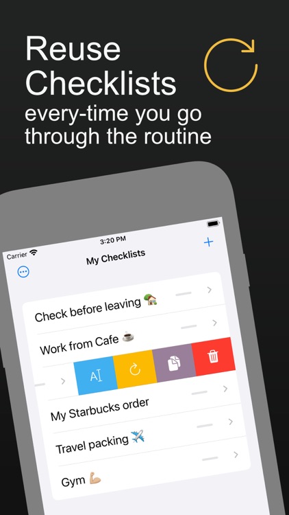 ForgetNot 2-Routine checklists screenshot-3
