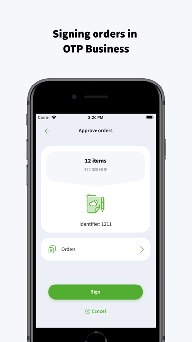 Screenshot 4 of OTP Business App