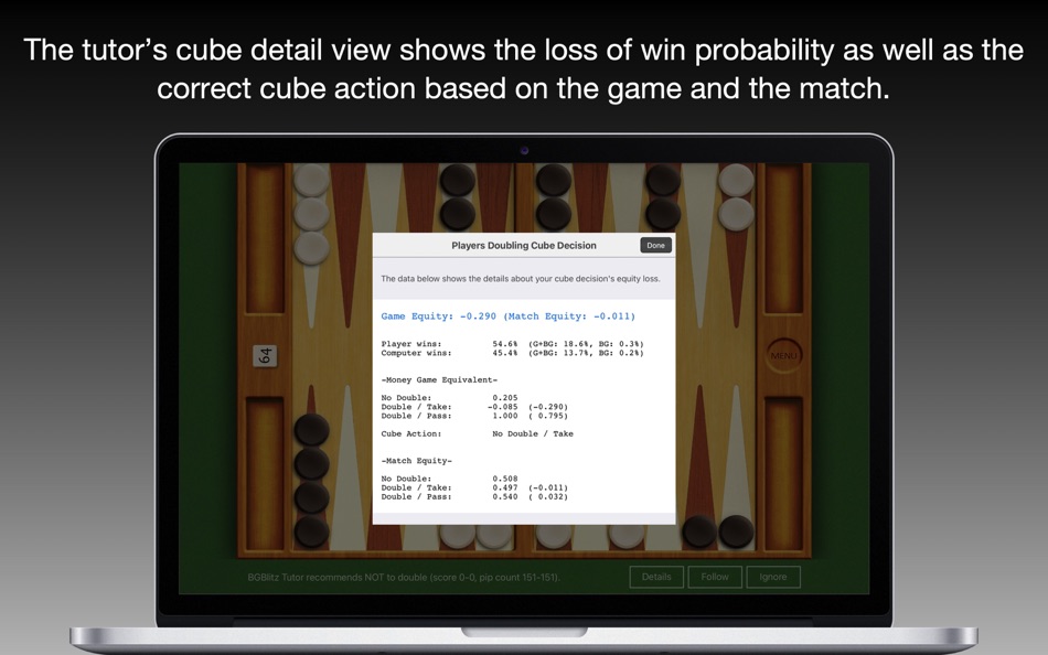 #8. True Backgammon HD (macOS) 게시자: CompuLab, Markus Gömmel