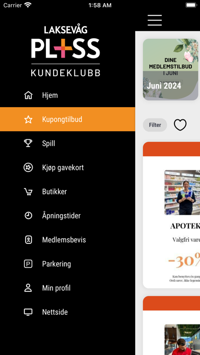 Screenshot #1 pour Laksevåg Senter Kundeklubb