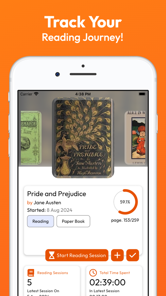 #1. Book Tracker Reading Log RLT (iOS) 由: Hussain Mustafa