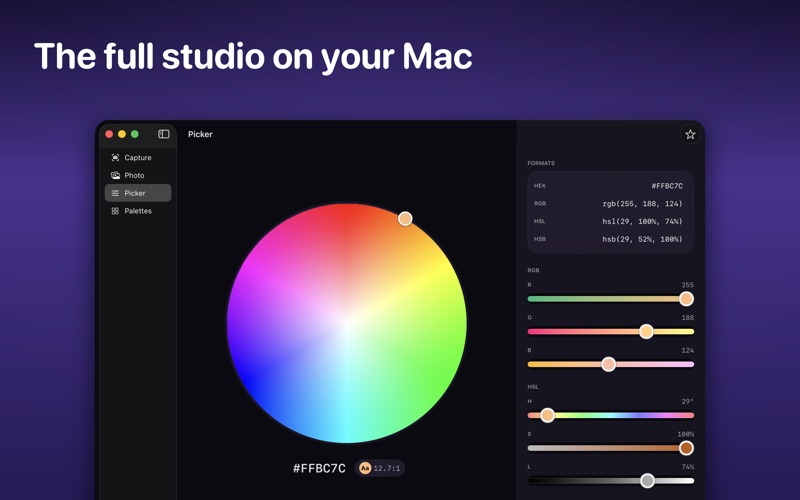 Spectra: Color Picker screenshot