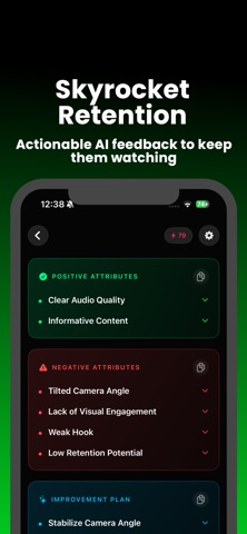 VidScore AI: Viral Analytics screenshot