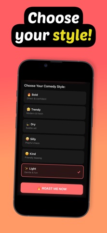 RoastifyAI: Roast Generator Screenshot 2 of 4