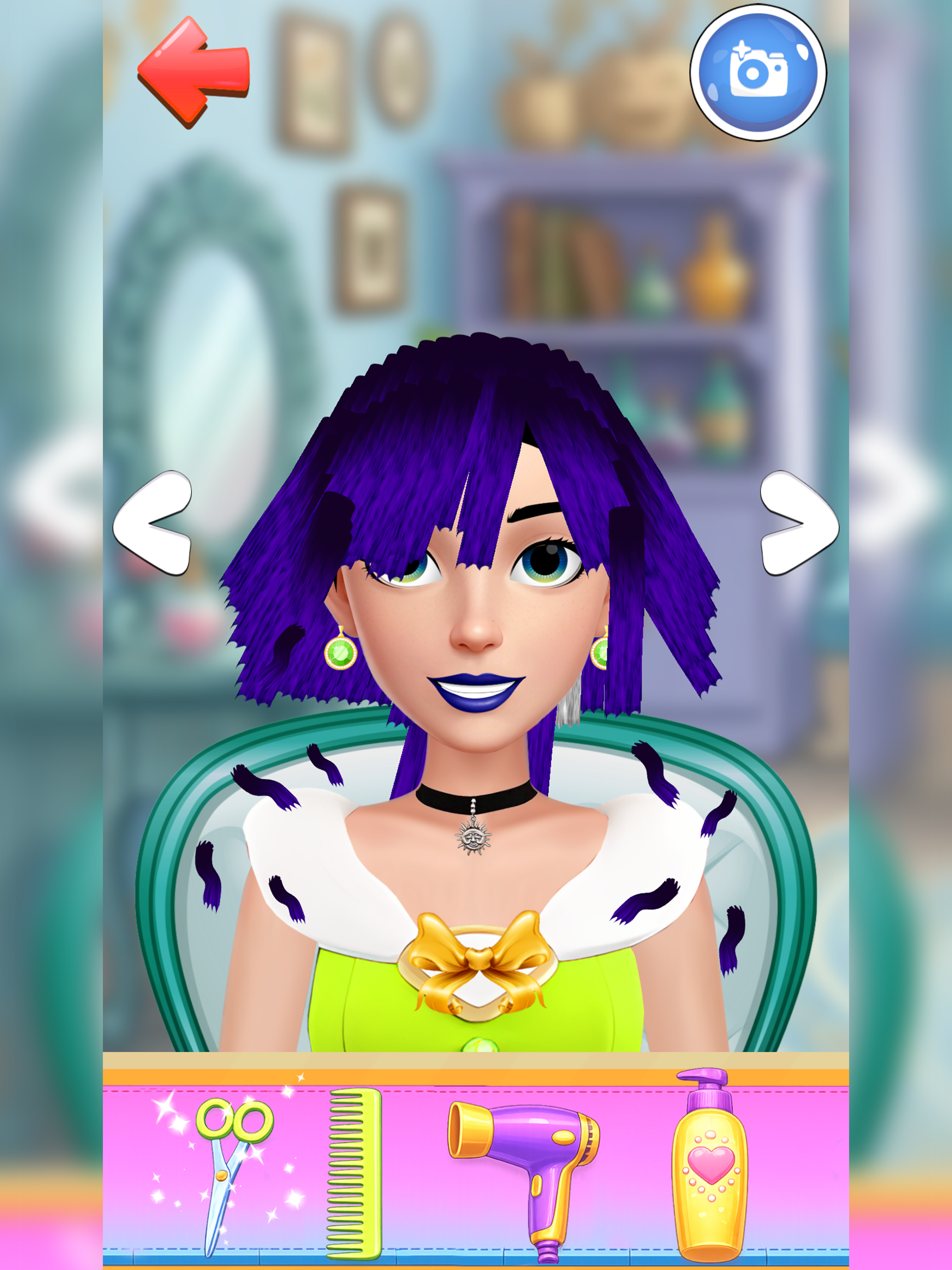 Hair Salon Makeup Game screenshot 16