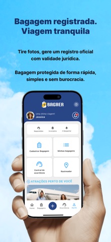 Bagaer: Sua Viagem Protegida screenshot