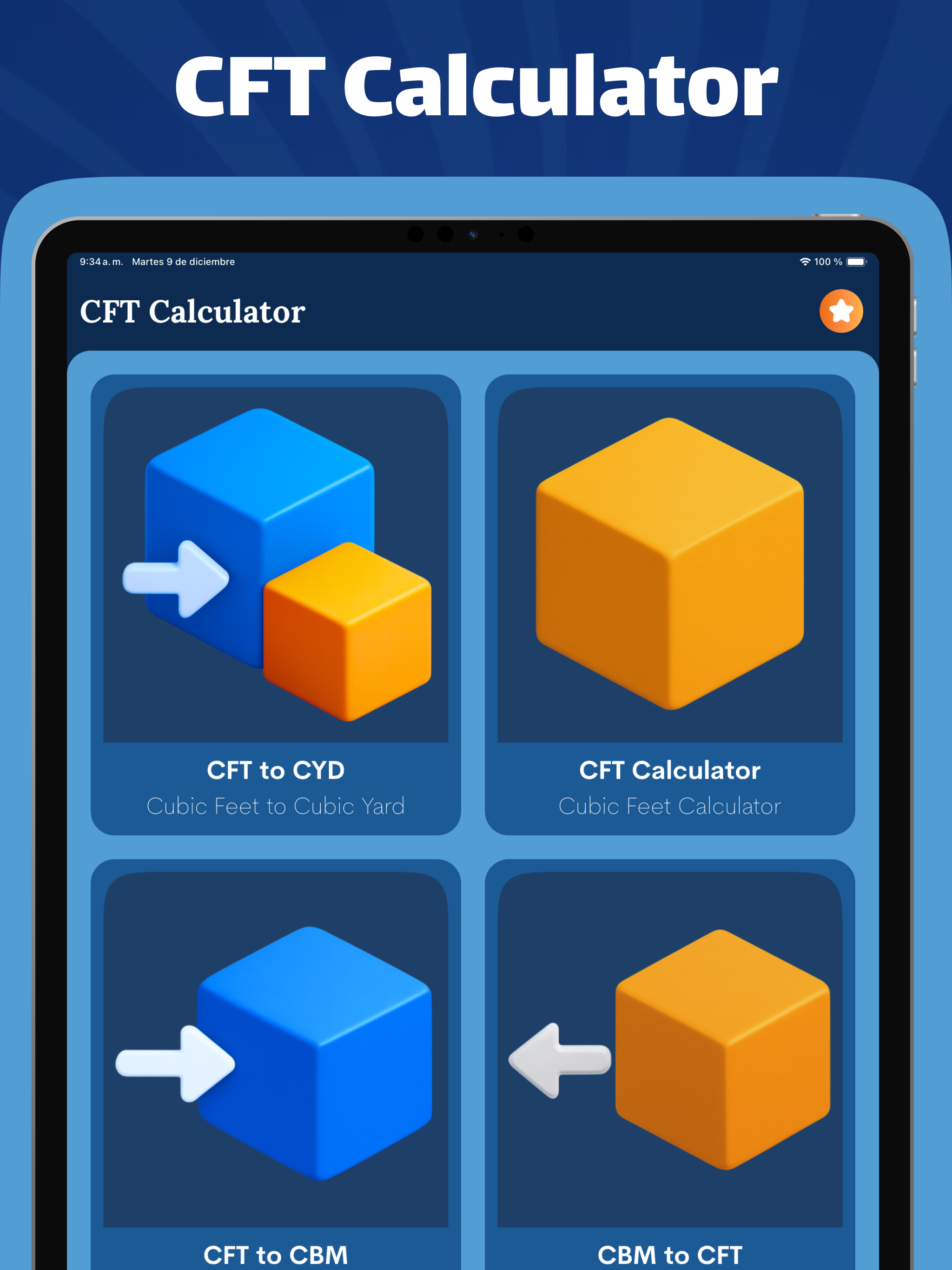 CFT Calculators - Cubic feet screenshot 6