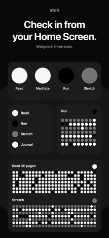 Etch - Habit Tracker Screenshot 6 of 7
