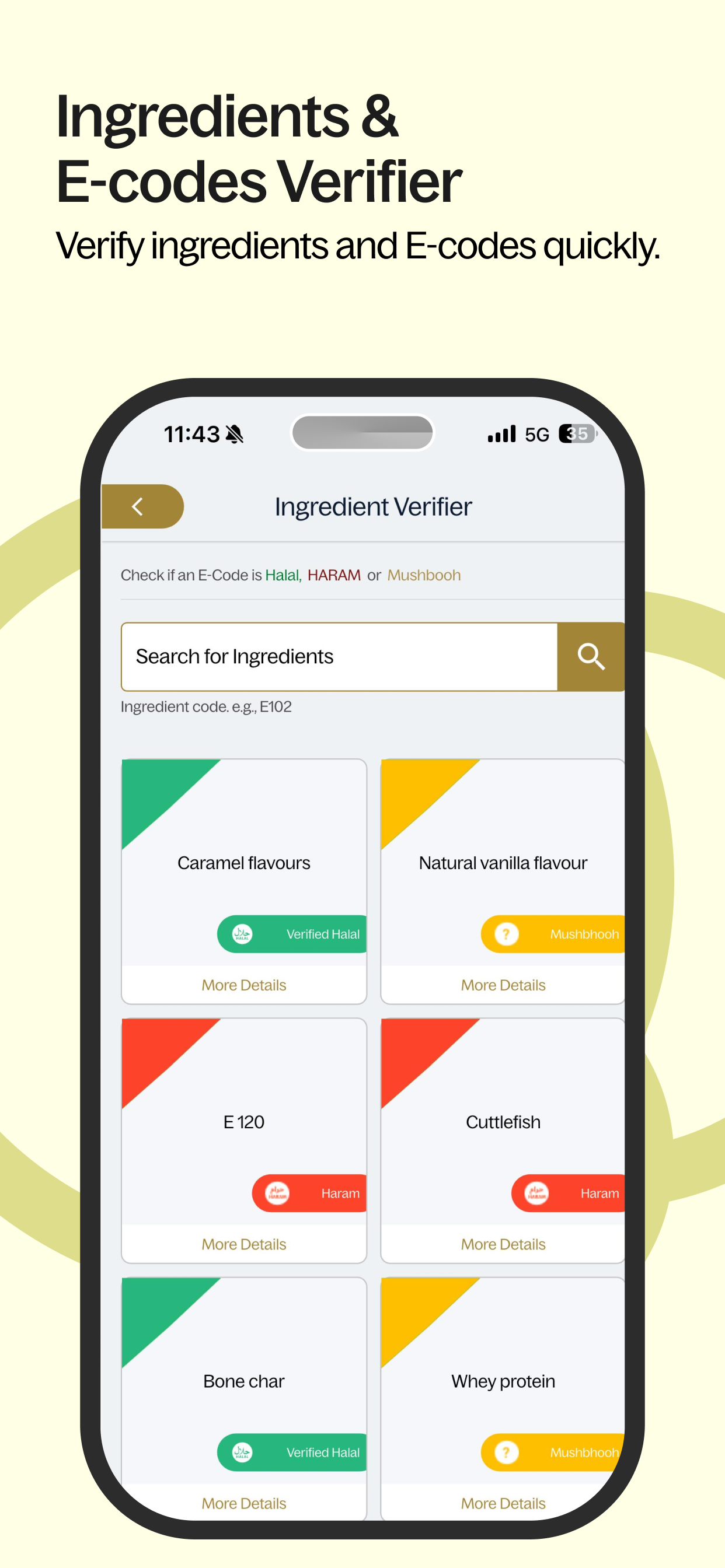 Mustakshif: Halal Food Scanner