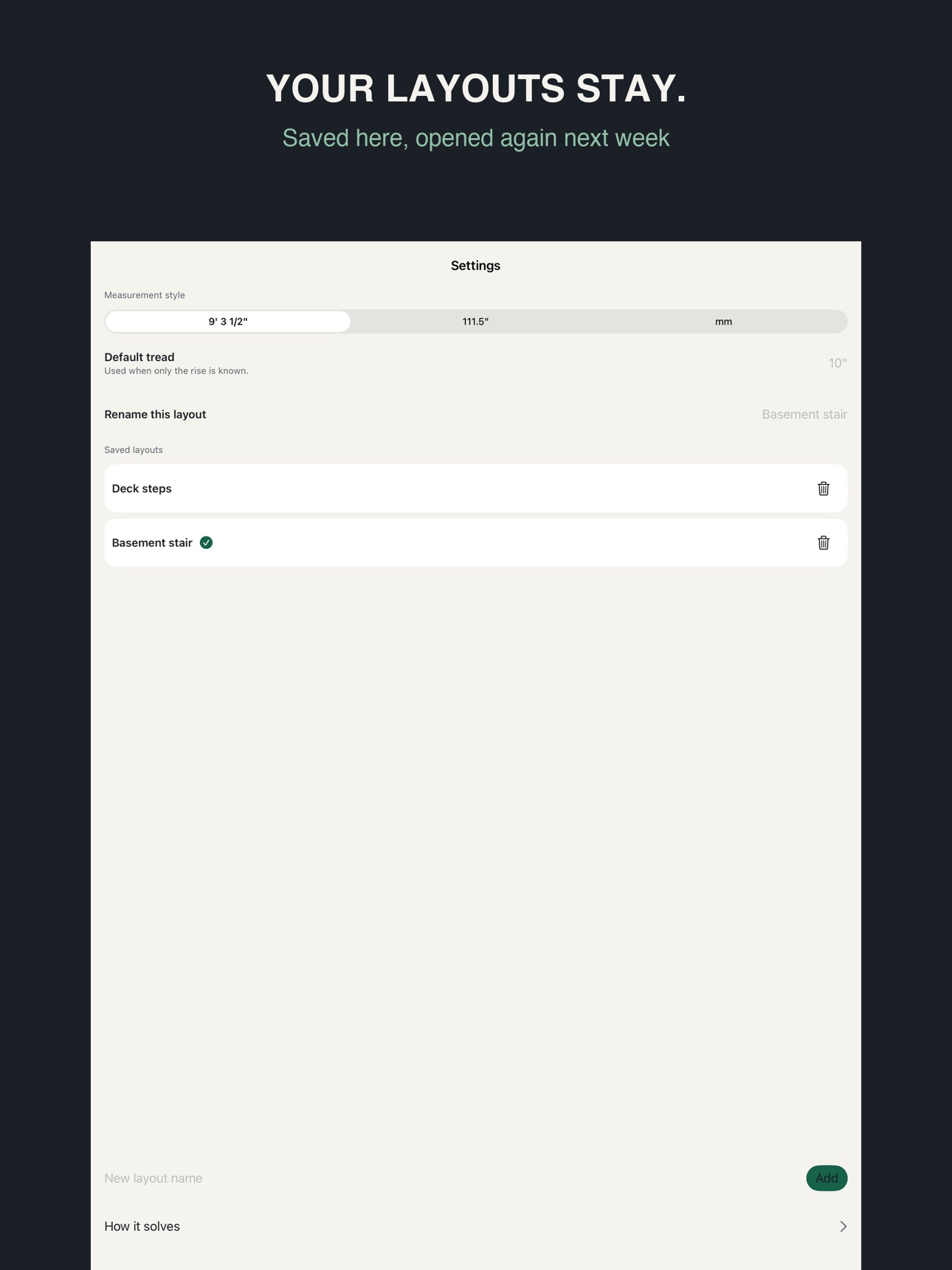 Screenshot 10 of Stair Calculator: Both Ways