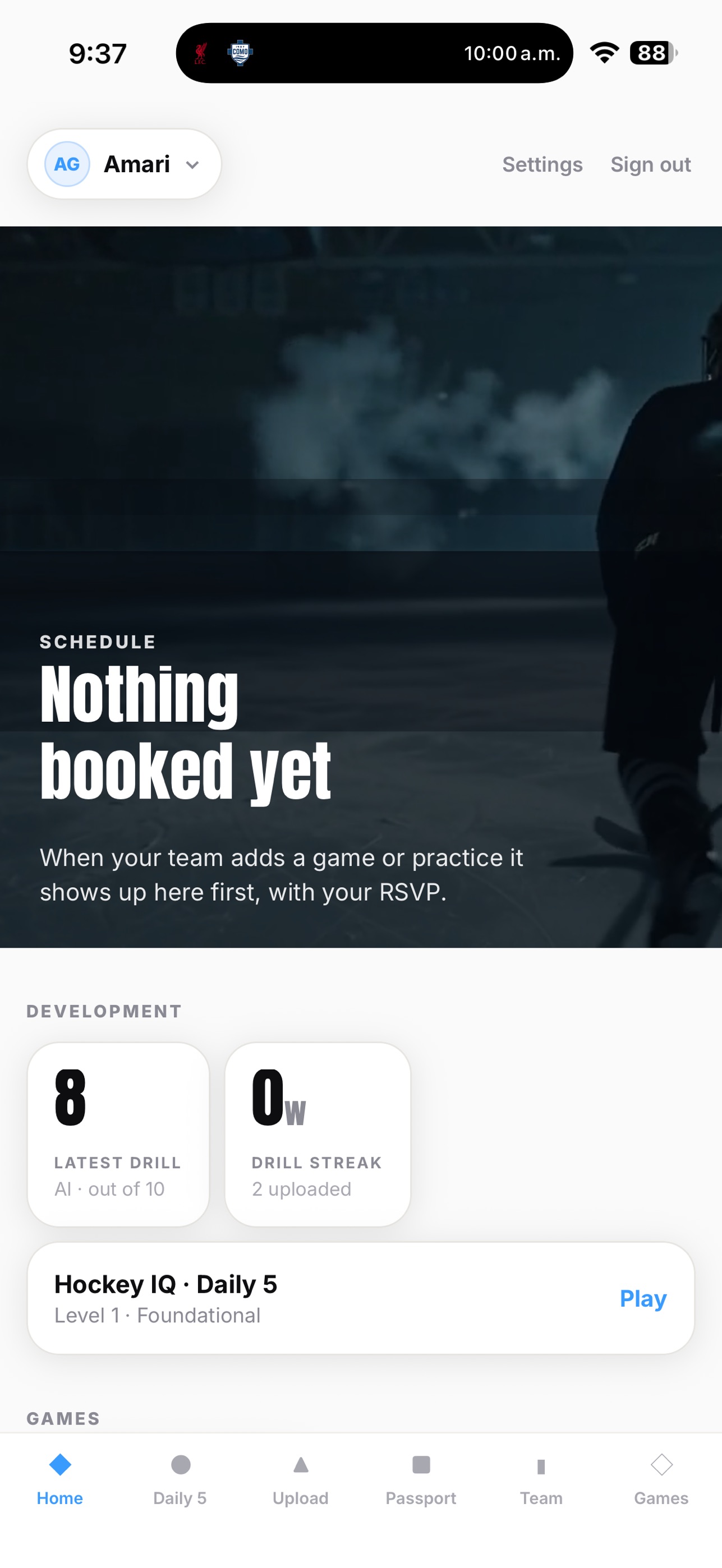 Screenshot 1 of RinkIQ