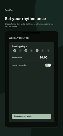 FastZen: Fasting Routine Screenshot 1 of 5