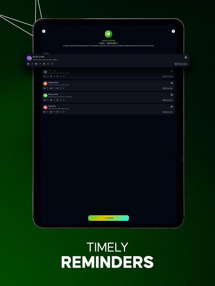 Habit Tracker AI Goal Planner