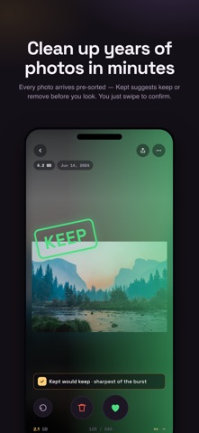 Clean Up Photos: Kept screenshot