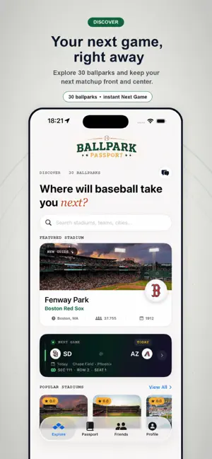 Ballpark Passport - MLB Guide screenshot 2