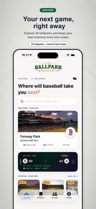 Ballpark Passport - MLB Guide screenshot 2