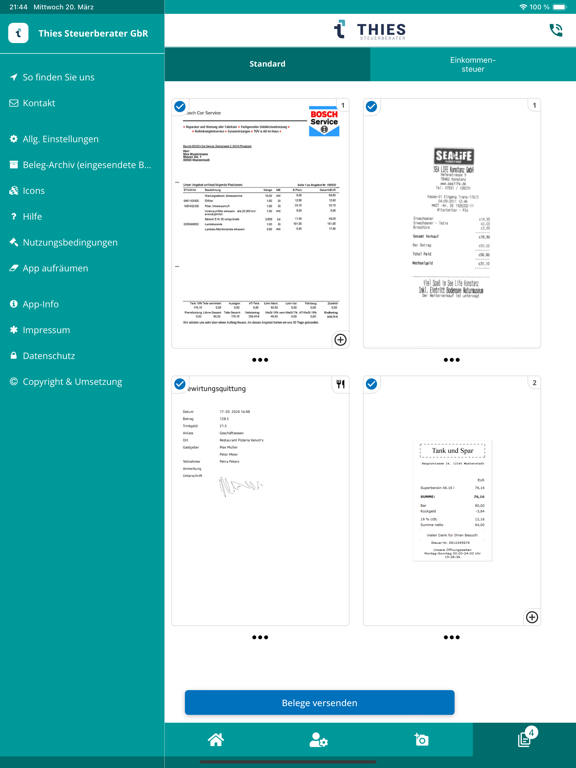 Screenshot #6 pour Steuerberater Thies