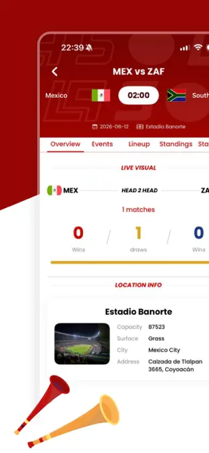 App Coupe du Monde 2026 iPhone screenshot 6