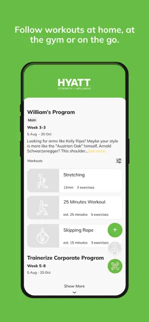 Hyatt Strength + Wellness screenshot 3