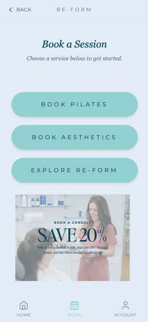 Re-Form Wellness screenshot 2
