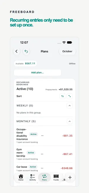 Freeboard: Personal Finance screenshot 4
