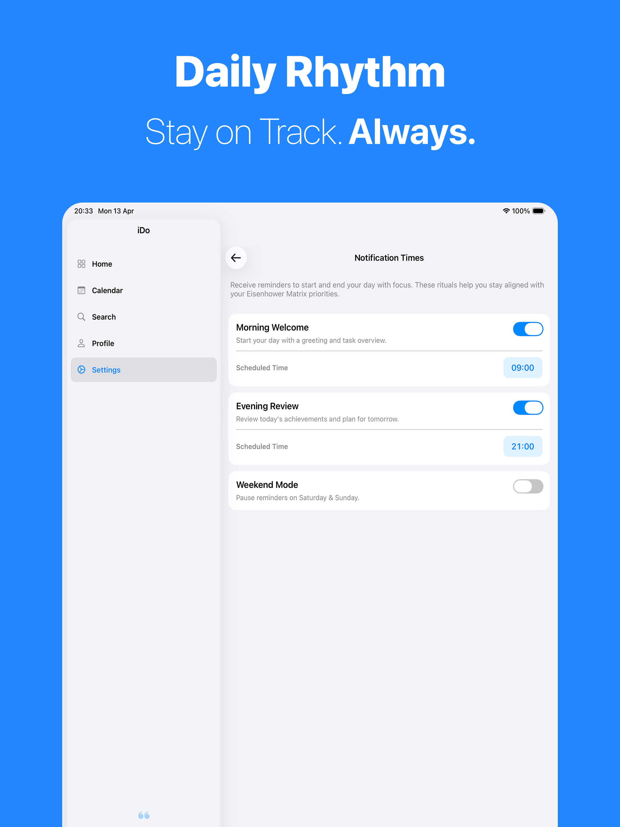 iDo - To do list & Planner