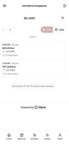 Into Barre - Wellness Studio screenshot