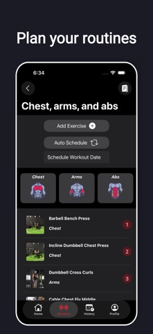 Fit Workout Routine: Planner screenshot