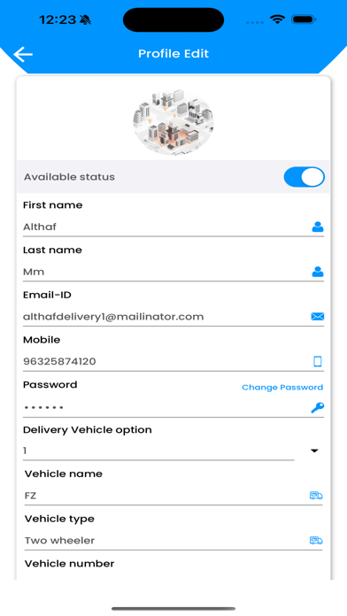 DeliveryForX DeliveryBoy Screenshot