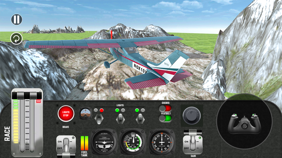 #10. Flight Plane Pilot Simulator (iOS) 来自: Wahab Ahmad