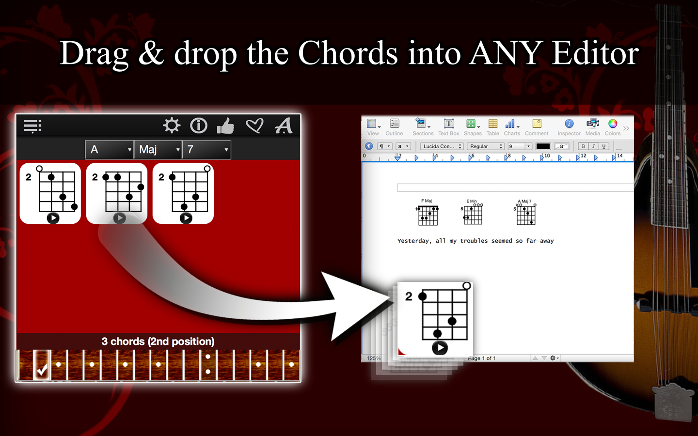 Mandolin Chords Compass