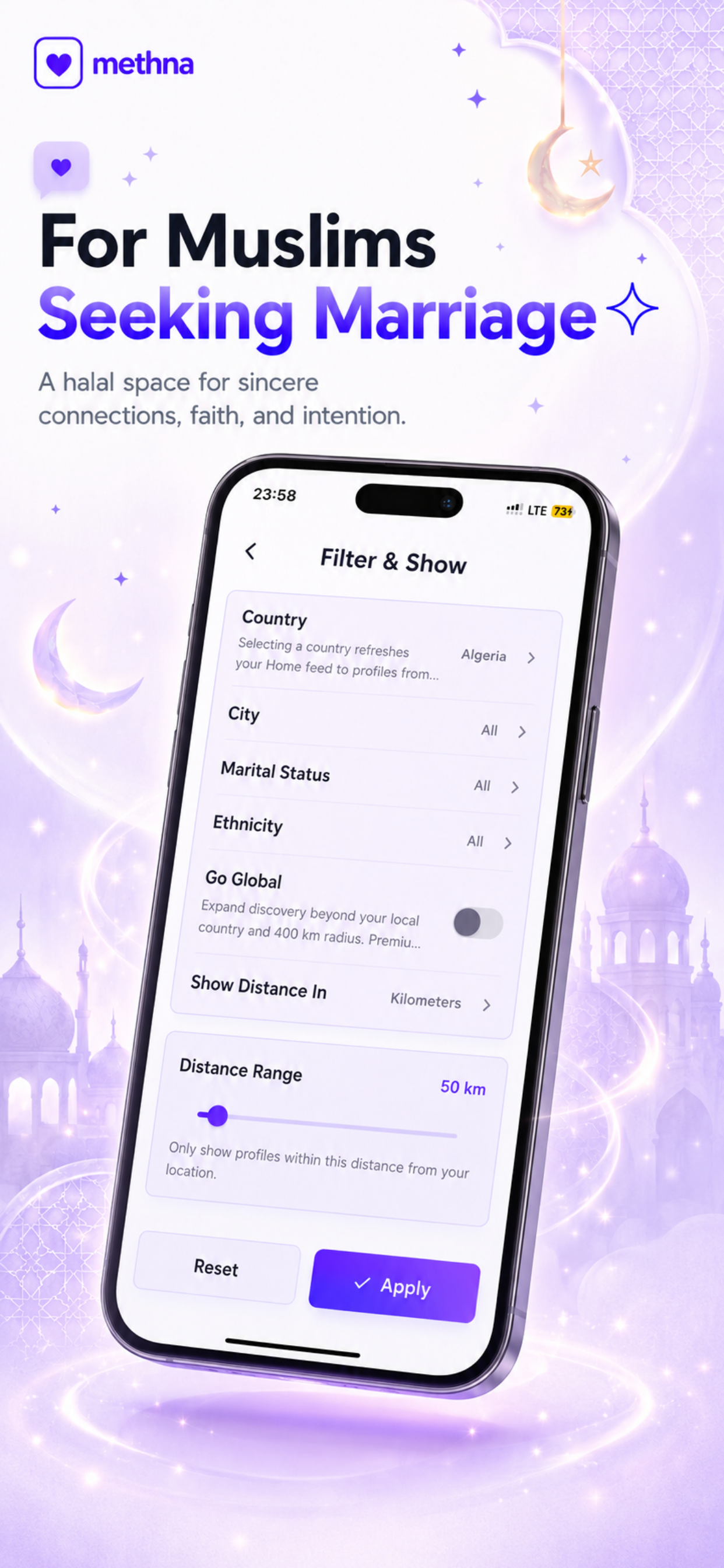 Methna - Muslim Matchmaking screenshot 2