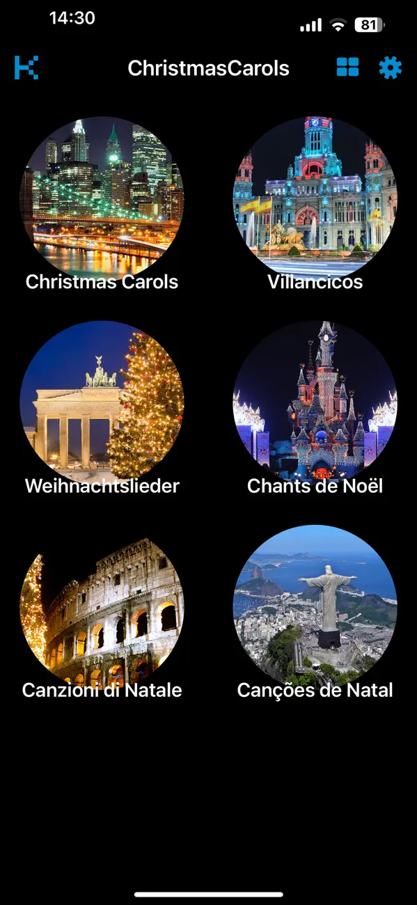 Screenshot #1 pour Chants de Noël ·