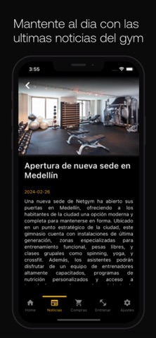 Cabrejo Gym iPhone screenshot