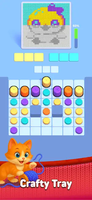 Knit Master: Wool Sort Puzzle screenshot 1