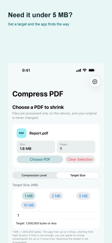 Compress PDF: Shrink File screenshot 5
