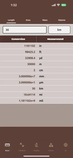 Intelli Unit Converter screenshot 1