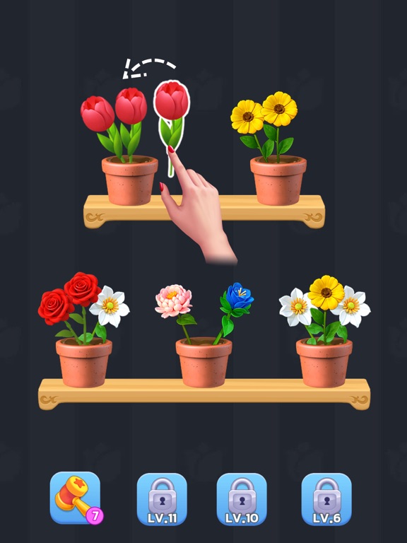 Screenshot #4 pour Blossom sort - Jeux de fleurs