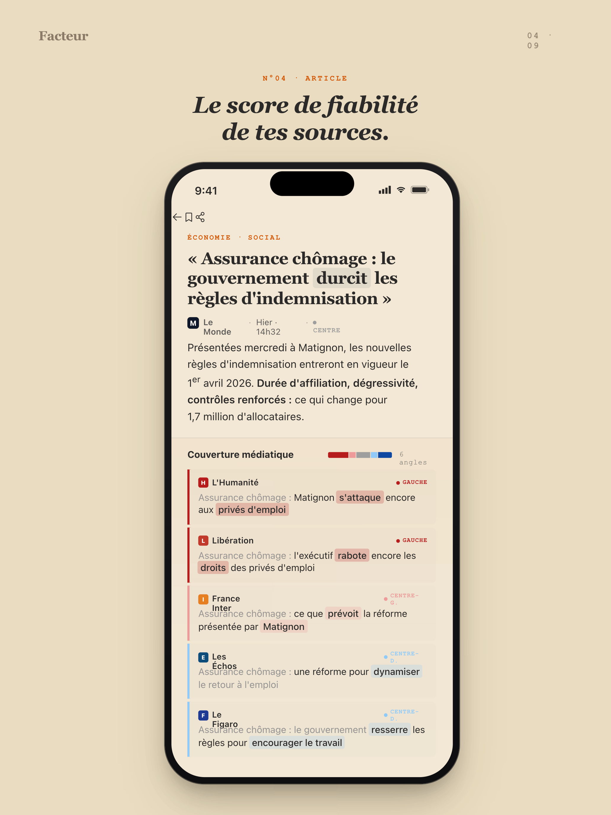 Facteur - ton algo, ton info screenshot 10