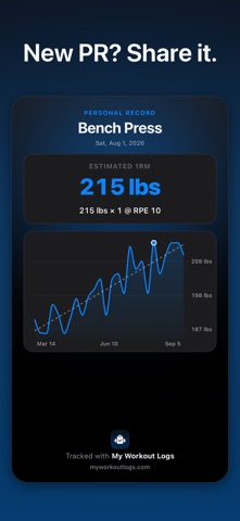 My Workout Logs Screenshot 5 of 10