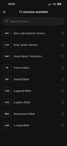 Bible - Multiple languages screenshot