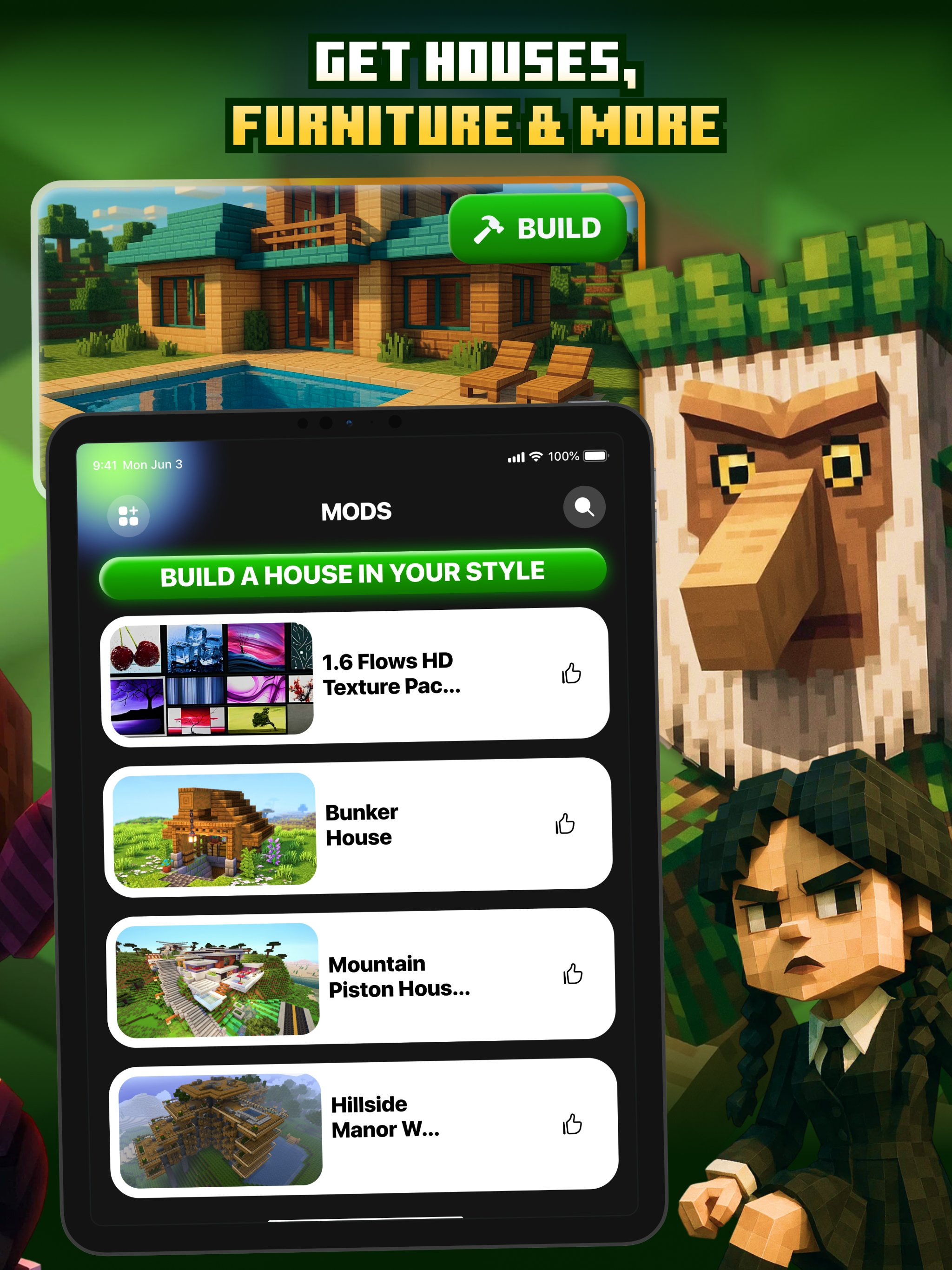 World of Minecraft Mods