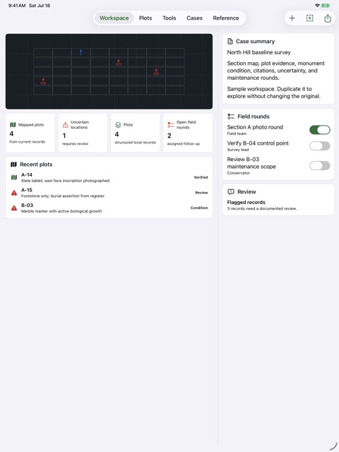 StoneDocket: Cemetery Map screenshot 2