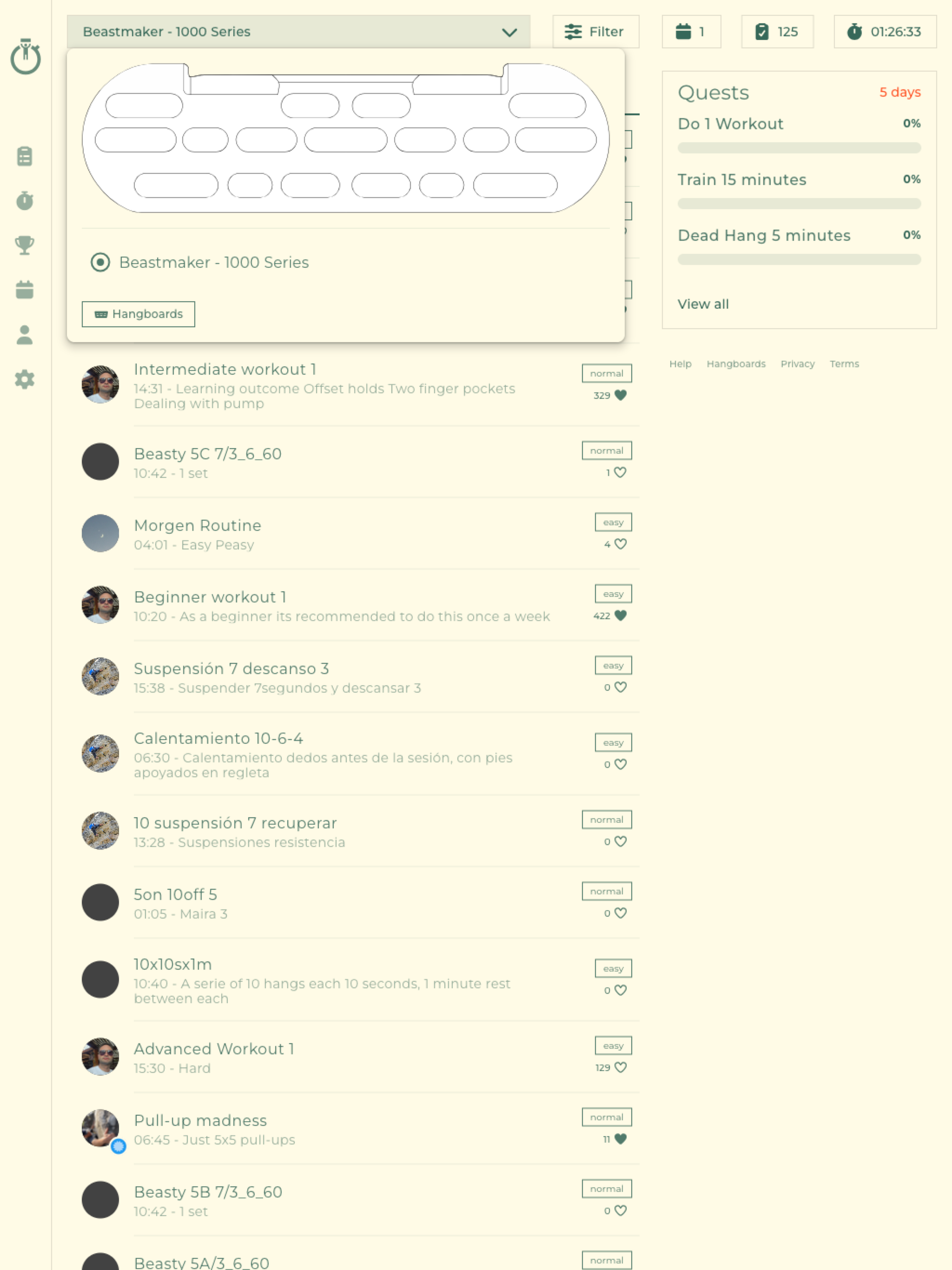 HangTime - Hangboard Training screenshot 12