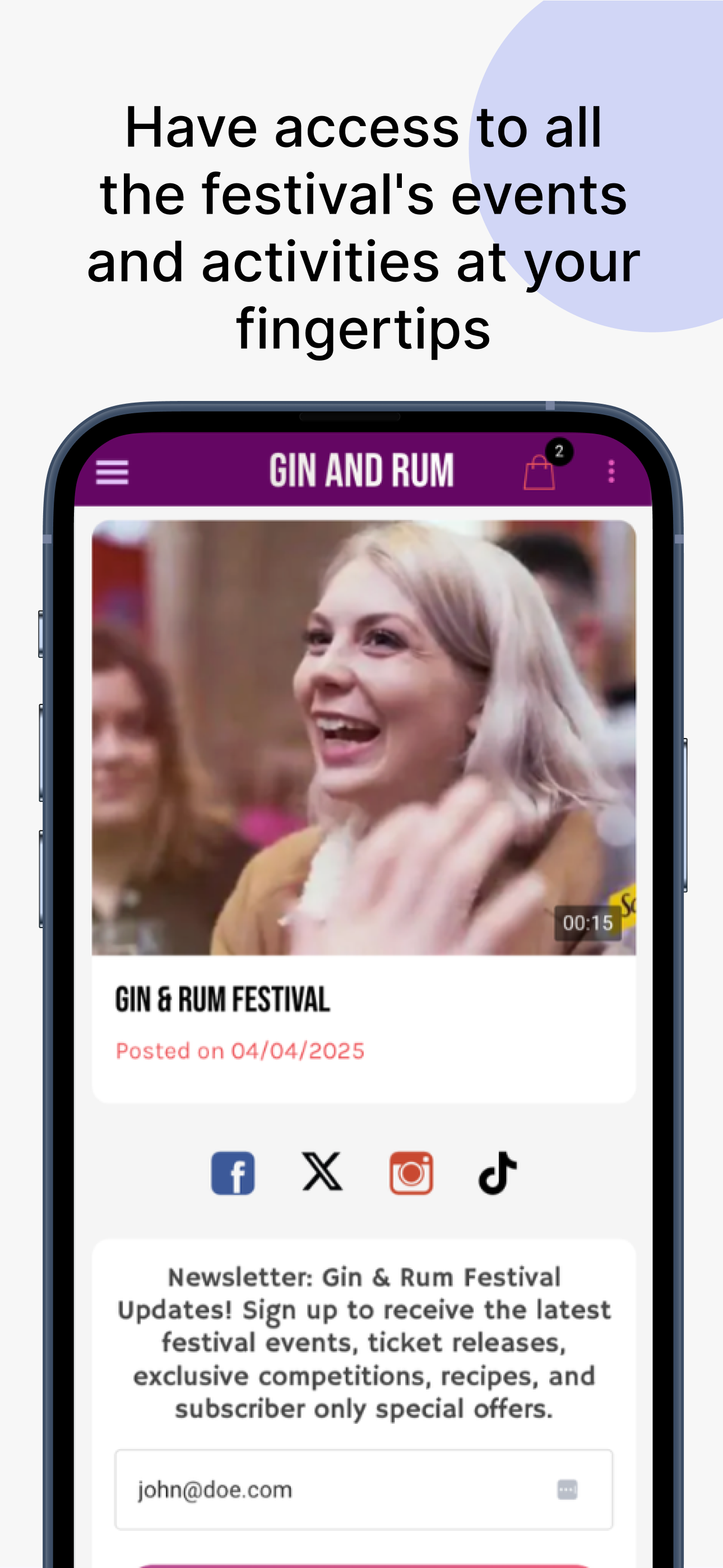 Gin & Rum Festival