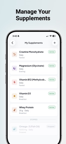 Supplement Tracker: Gulpify screenshot